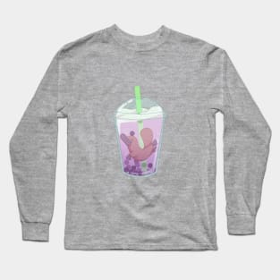 Platypus Boba Long Sleeve T-Shirt